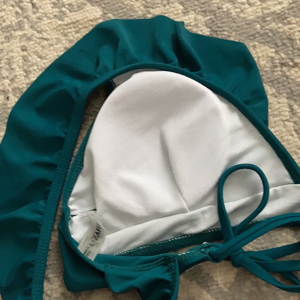 NWT Blue Ruffle Bikini - Picture 11 of 14
